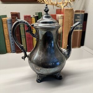 Gorham Duchess Silver Teapot EP Electroplate Over Brass